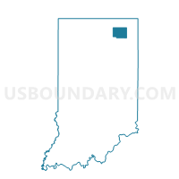 Noble County in Indiana